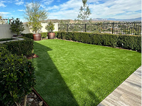 Artificial grass: Low maintenance, high efficiency greening solution