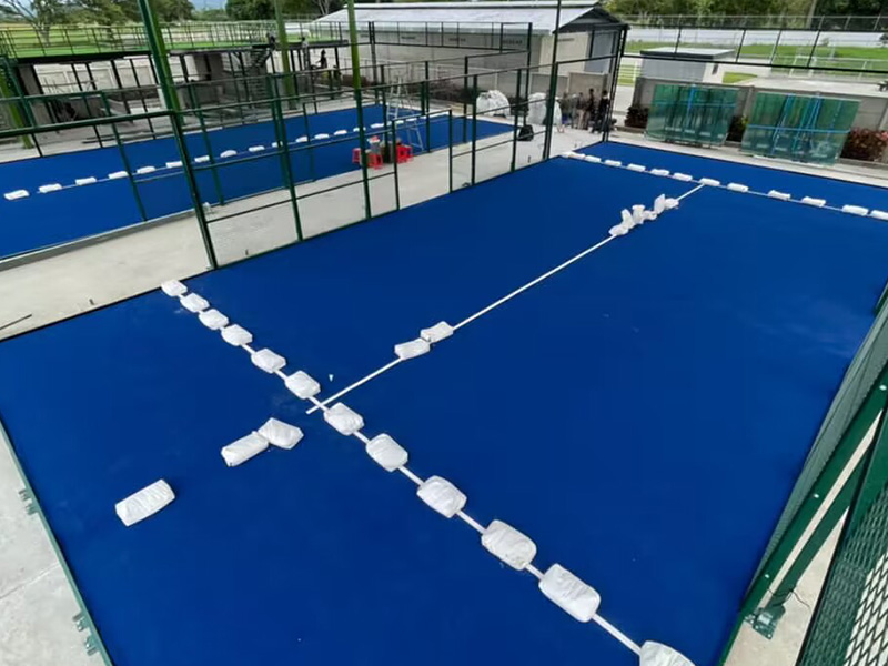 Padel courts installed in Mexico 2022 